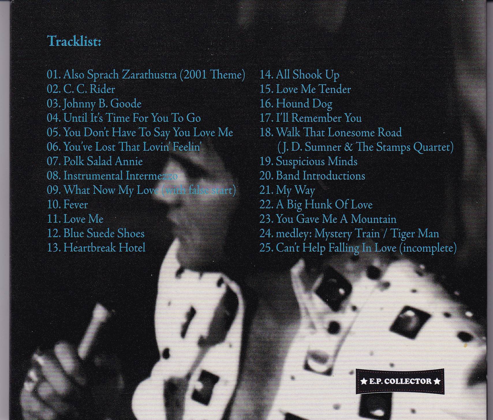 Elvis Presley A Shining Star : Back